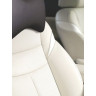 Подушка-косточка SIGER на подголовник автомобиля перфорированная экокожа (черная) pkp001-b